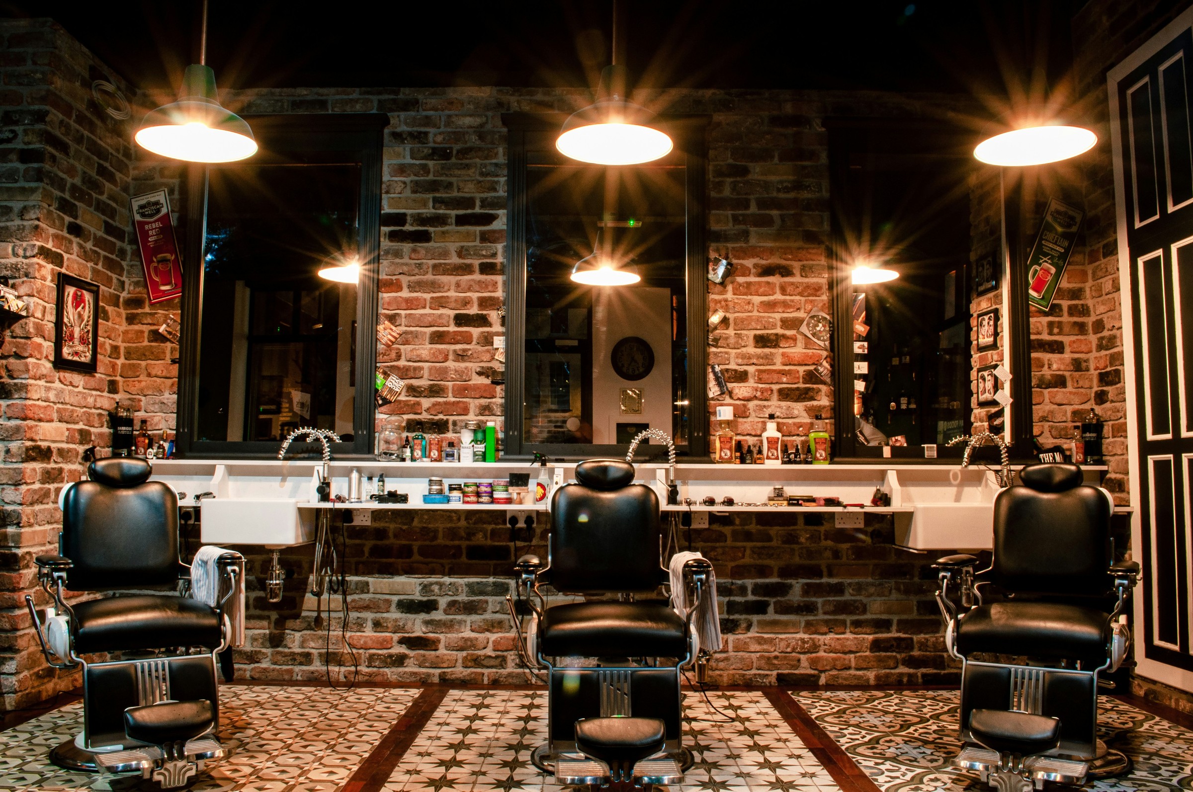 Barbershop ambiance